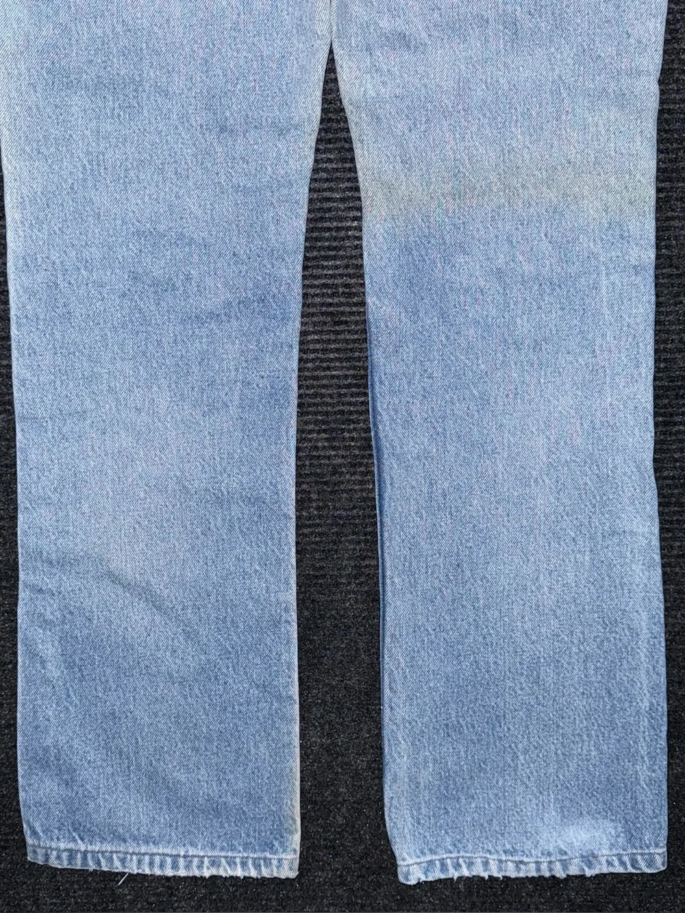 VTG 90s Levis 517 Orange Tab Bootcut Jeans 33x31.5 USA Thrashed Faded (tag34x34)